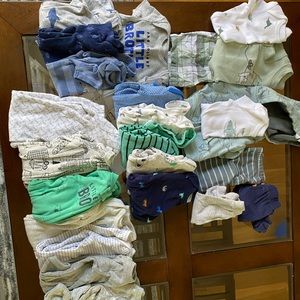 Newborn boys lot of clothes